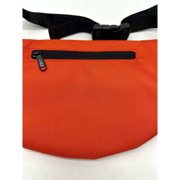 American Eagle Unisex Adult Solid Burnt Orange Fanny Lumbar Pack EUC 3 Pocket - Picture 6 of 10